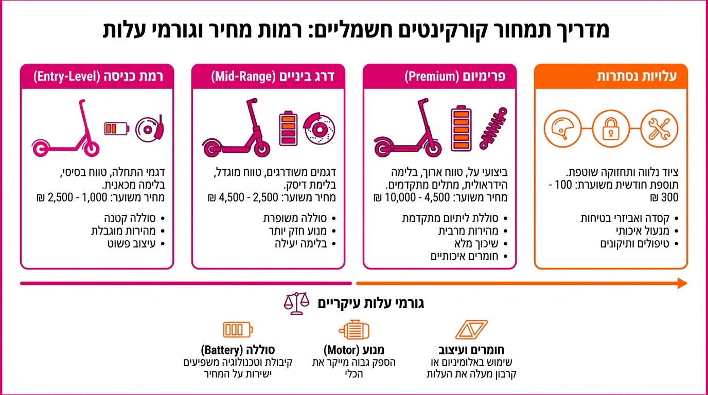השוואה בין קורקינט מנוע אחד לקורקינט דואל מוטור שני מנועים